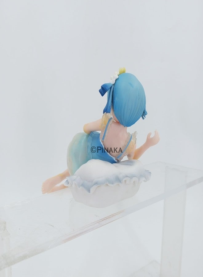 PINAKA دمية أنمي PINAKA Ichiban Kuji Re Zero Sleeping Tea Party Last One Award Rem Wake Up Figure Model PVC - Image 5